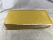 "Vkinman 30-Pack Beeswax Sheets – Candle Making or Beekeeping – Natural Yellow