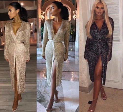 glitter kimono dress