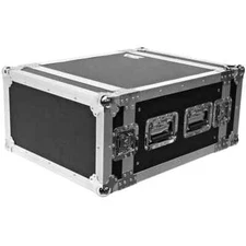 Seismic Audio -SATAC6U - Heavy Duty 6 Space ATA Rack Case - 6U PA DJ Flight Case