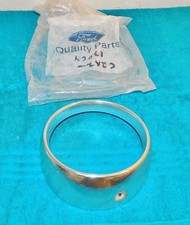 1962 Ford Galaxie 500 Xl Sedan Hardtop Convert Nos Lh Inner Head Lamp Door Bezel