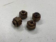2BA Phosphor Bronze Nuts Nettlefold Hexagonal Aerotight Clinch Stiff GKN Vintage