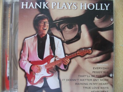 HANK MARVIN: HANK PLAYS HOLLY UK POLYDOR SUPER GUITAR 