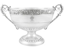 Sterling Silver Presentation Bowl - Antique Victorian (1899)