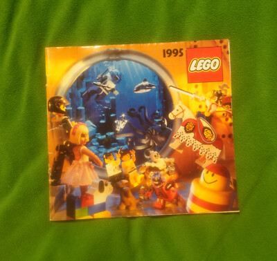LEGO - BROCHURE 1995 VINTAGE TOYS KIDS MASK TRANSFORMERS HE-MAN FLEA MARKET 90S