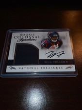 2016 National Treasures Will Fuller V Rookie Colossal Signature Patch Autograph