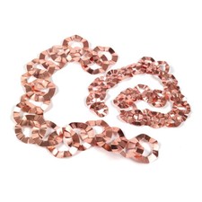 CATENA PLUVIALE GRONDA GRONDAIA DISCESA ACQUA RAME ML 1