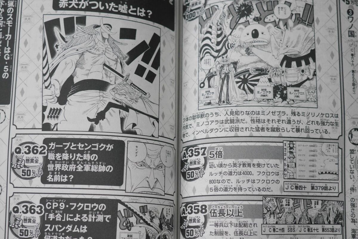 JAPAN Eiichiro Oda: One Piece 500 Quiz Book vol.3