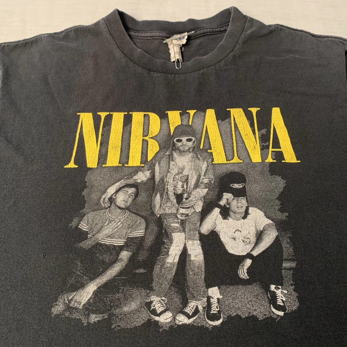 Vintage NIRVANA T Shirt Alstyle AAA Tag Size Medium Beautiful