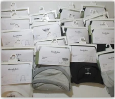 Goodfellow Men's BLACK/GREY/WHITE TEXTURED Thermal TOPS or BOTTOMS Mix & Match