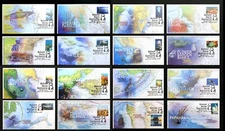 2022 National Marine Sanctuaries Stamps 16 FDC Set: Cachets by Tony Ciccolella