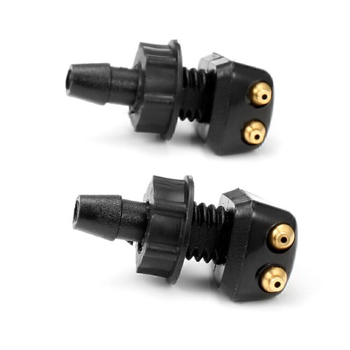 2 x Universal Car Windscreen Washer Wiper Nozzle Spray Jet DIY Front Window Pair - Picture 12 of 12