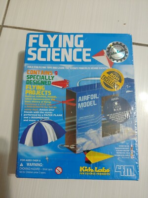 Flying Science Kidz Labs Toys Creative Fun Child Science Kit 9 Flying Projects