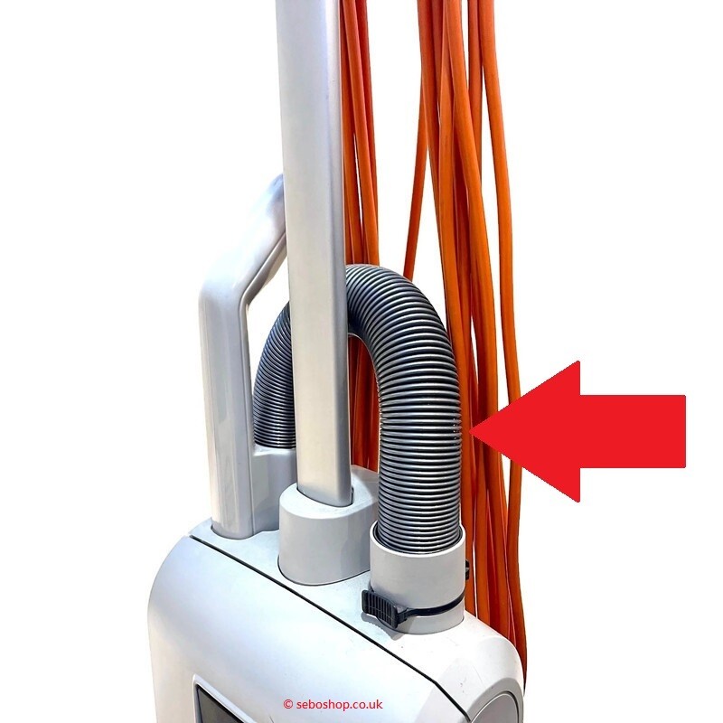 Sebo 5040sb Vacuum Hose Replacement | For Automatic X/XP And Professional G Models, Silver Color