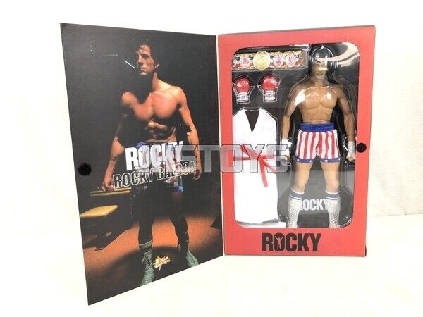 Open Box Hot Toys 1/6 Rocky IV Rocky Balboa Sylvester Open Box Hot Toys 1/6 Rocky IV Rocky Balboa Sylvester