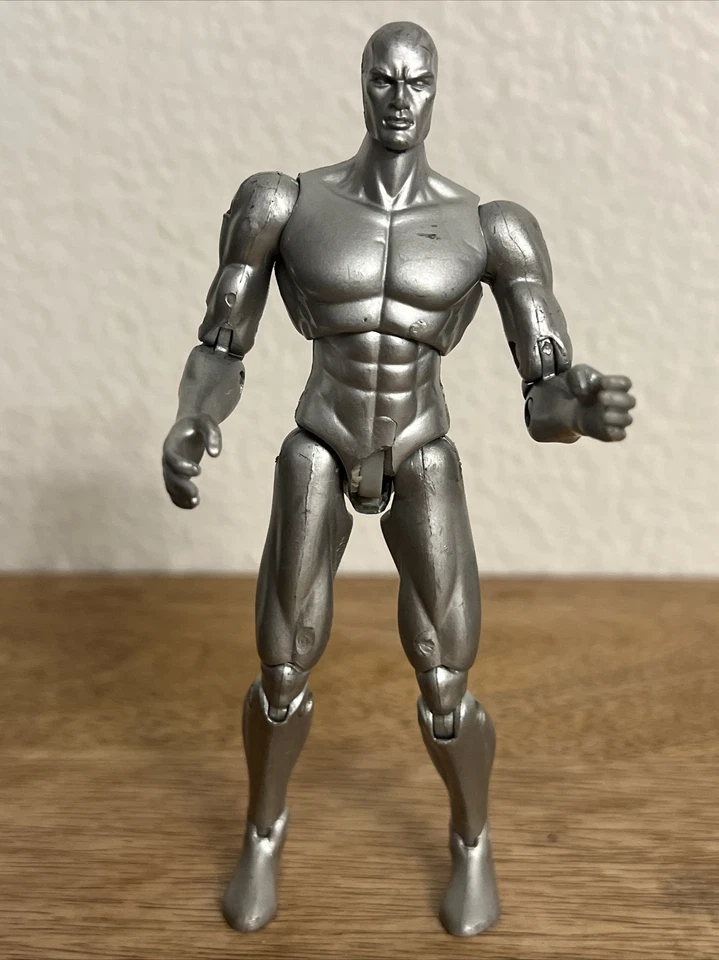 "Figura de acción de juguete Silver Surfer Fantastic Four Rise of the Silver Surfer 5,5""" Foto 3 de 4