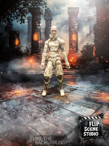 Flip Scene Studio Book 1 Essentials Pack - 1:18 Scale Action Figure Diorama Set - 第 7/24 張圖片