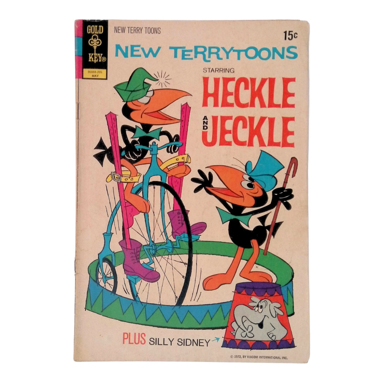 New Terrytoons #16 Direct Edition Cover (1962-1979) Gold Key Comics