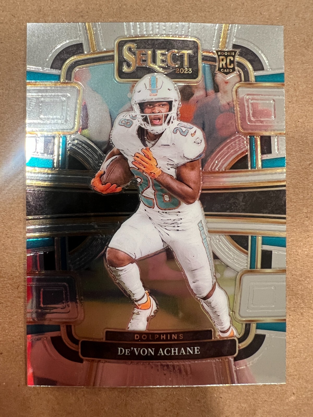 QTY: 2023 Panini Select - De'Von Achane ( Dolphins ) Concourse Rookie RC #63