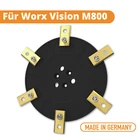 Knife Disc for Worx Landroid Vision M800 WR208E 6 Blades … Knife Tuning