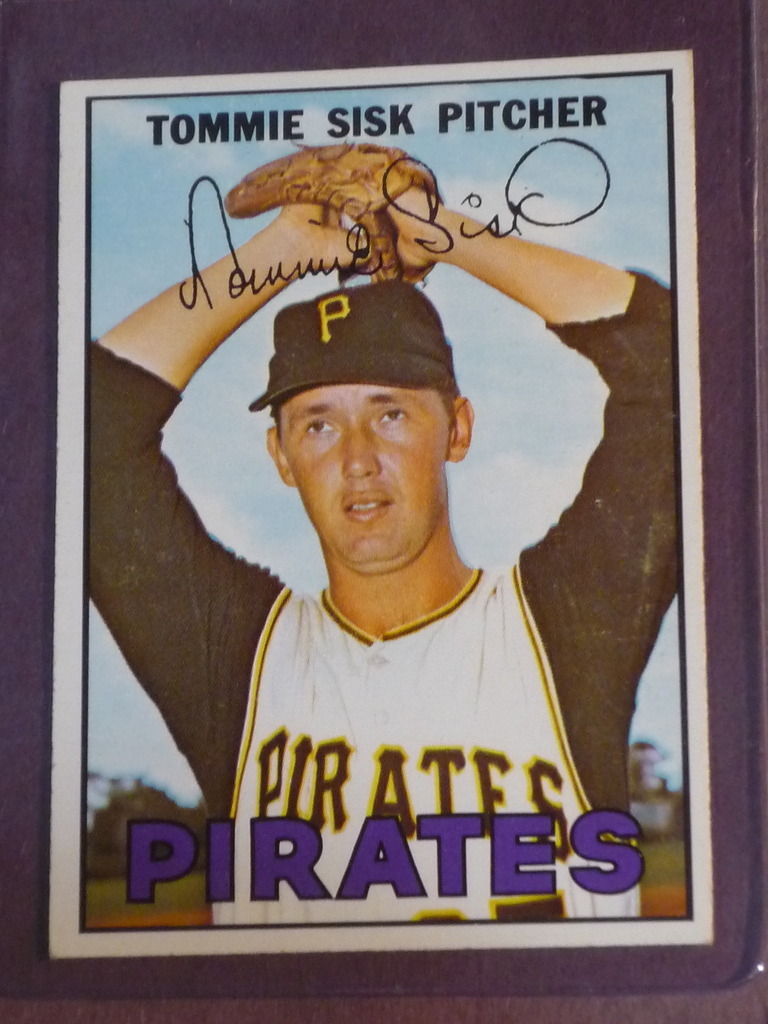 1967 Topps Tommie Sisk #84 Pirates EX/MT | eBay