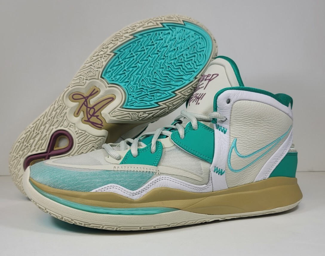 kyrie irving teal shoes