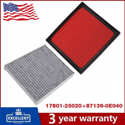 Combo Set Engine & Cabin Air Filter for Toyota RAV4 2019-2022 L4 2.5L GAS