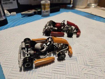 1/24 SCALE GO KART RESIN MODEL KIT FOR DIORAMA OR DISPLAY UNPAINTED KIT