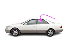 Fits: 1993-1997 Lexus GS300 4D Sedan Driver Side Rear Left Door Window Glass NEW