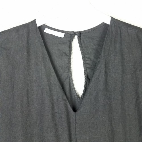 Bryn Walker tuta lino donna piccola gamba larga oversize relax tranquilla lusso - Foto 5 di 16