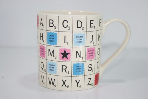 Wild & Wolf Scrabble Tiles Game Board Coffee Mug Cup 2012  - Picture 1 of 4