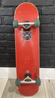 Vintage 2003 POWELL PERALTA MINI-LOGO Skateboard Complete WITH GRIND KING  TRUCKS