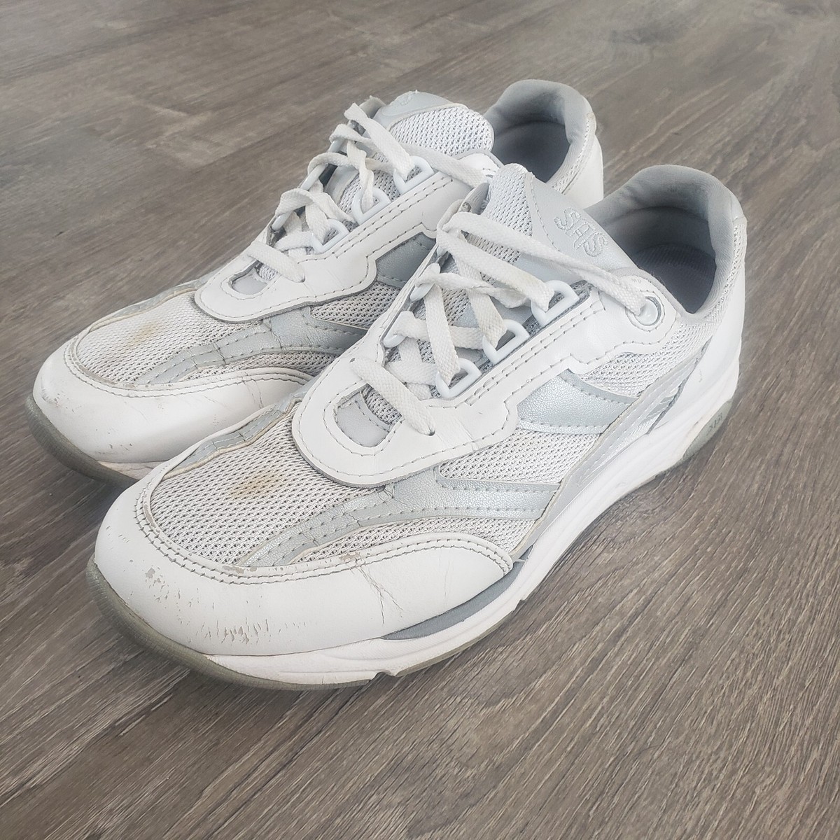 SAS Women's Tour Mesh Sneakers - Silver, 9 Wide, Comfort Walking Shoes - View #6
