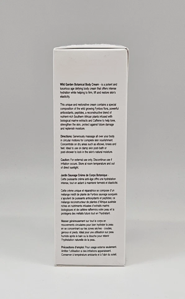 Crema corporal botánica de jardín salvaje AFRICAN BOTANICALS 6,76 fl oz orgánica Foto 2 de 4
