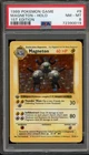 Pokemon Magneton Base Set Shadowless 1st Edition Holo Rare #9 PSA 8