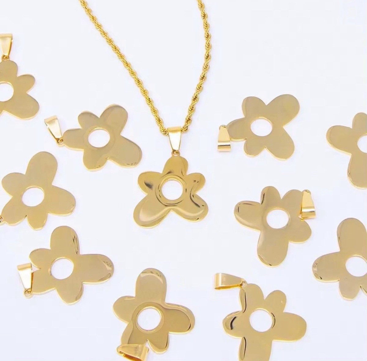 Tyler The Creator Golf Le Fleur Stainless Steel Gold Flower Boy