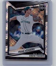2022 Panini Elite Extra Edition #61 Drew Thorpe Prime Numbers A #/190