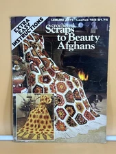 Crocheted Scraps to Beauty Afghans Leisure Arts Pattern. Extra easy instructions