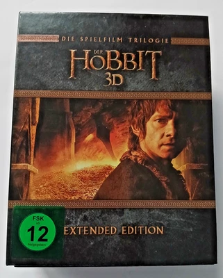 Der Hobbit  Die Spielfilm Triologie  3D extended Edition  Blu Ray - Bild 1 von 4