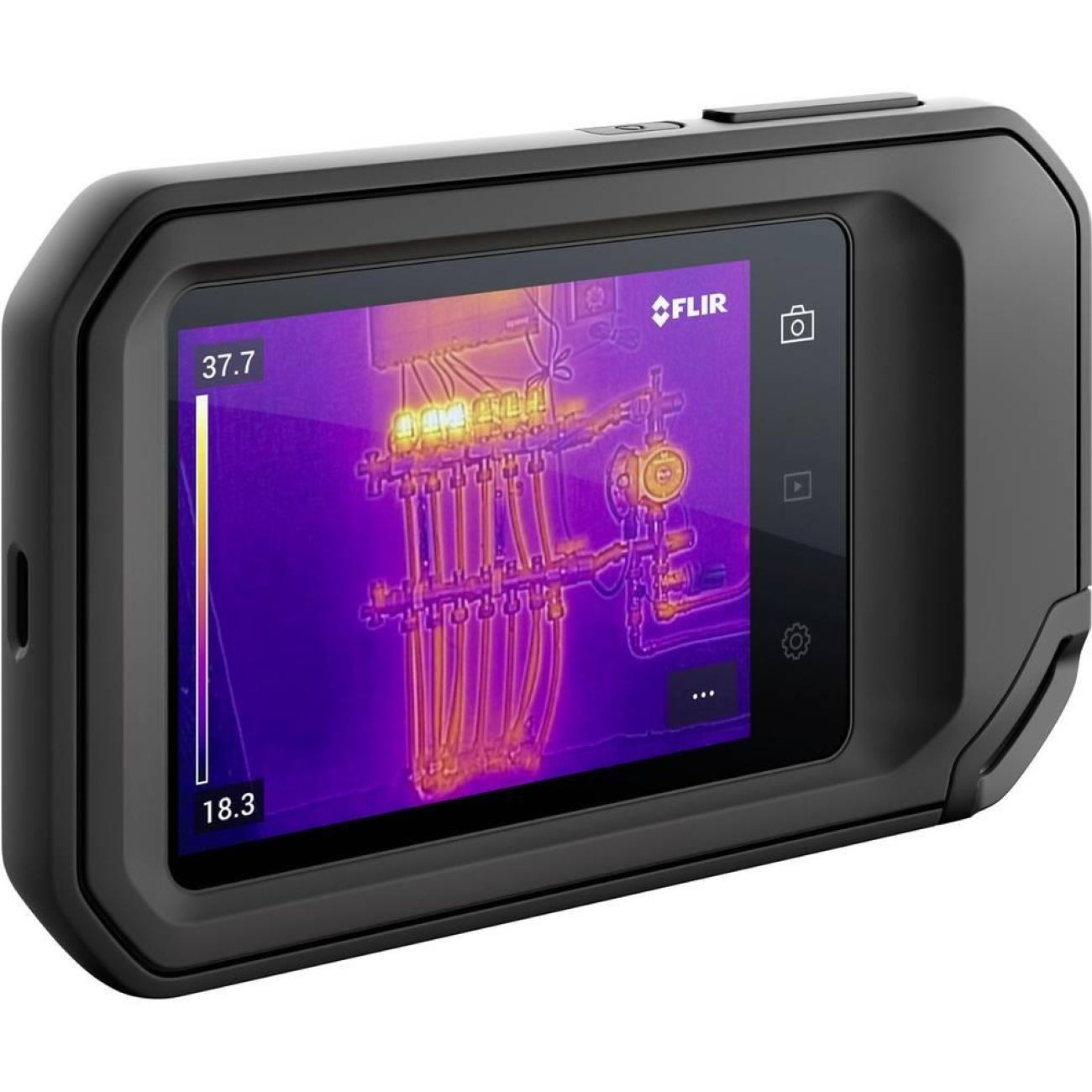 FLIR C5 Wärmebildkamera 160 x 120 Pixel, -20 bis +400 °C, 8,7 Hz, Wi-Fi - Image 2
