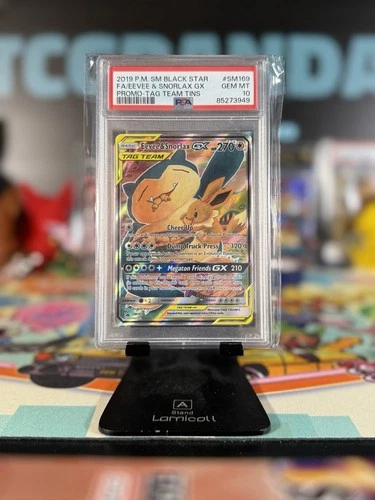 Eevee & Snorlax GX SM169 Sm Holo