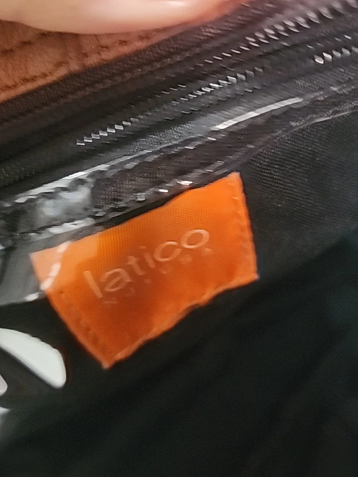 Latico Congnac Bolso de Aseo de Cuero Marrón Gancho Colgante Cremallera Envejecido Dopp Kit Foto 3 de 4
