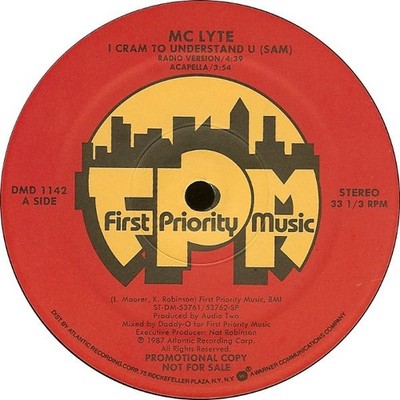 MC Lyte - I Cram To Understand U (Sam) (12", Promo) (Near Mint (NM or M-)) 30862 | eBay