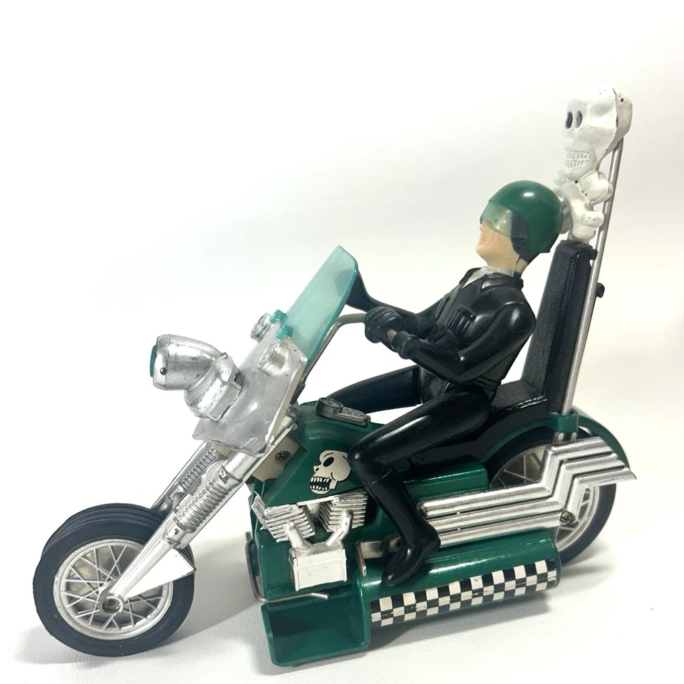De colección Calavera Scream'n Demons Hasbro Años 70 Juguete Motocicleta Esqueleto - ¡FUNCIONA! GVC Foto 2 de 4