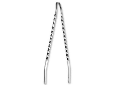 Cycle Visions Twisted Sticks Sissy Bar - 18in. - Chrome Motorcycle Street Bike