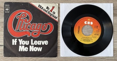 Chicago - If You Leave Me Now/ Together Again - 7''-Vinyl-Single - D 1976