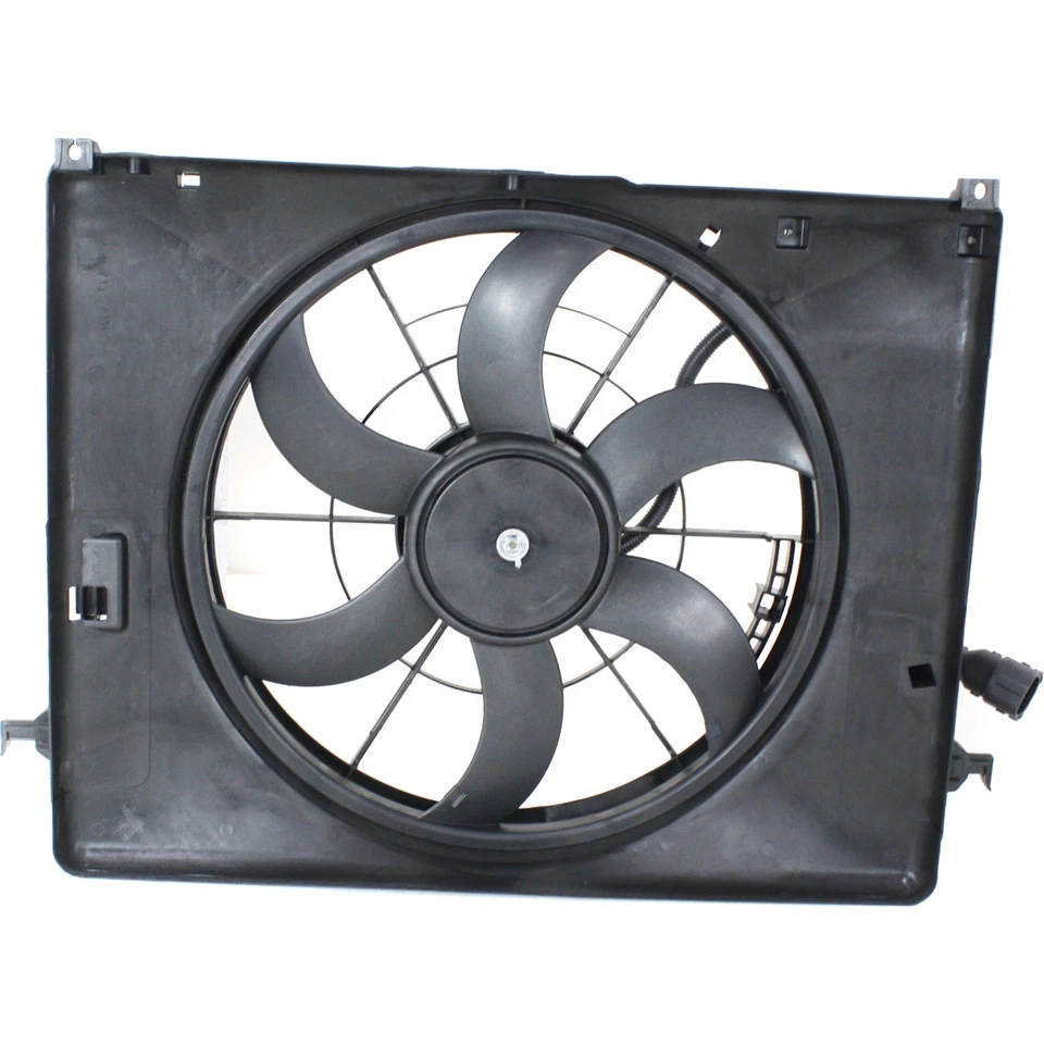 Ventilador de refrigeração do radiador para 2009-2014 Hyundai Genesis - Imagem 2 de 4