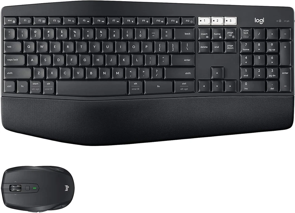 Logitech MK875 Wireless Performance Keyboard and Mouse Combo - Black - Image 2 of 3