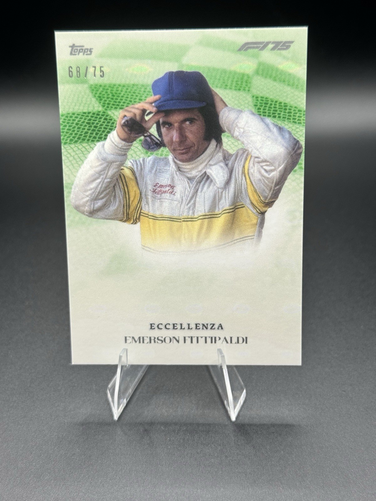 2025 Eccellenza Emerson Fittipaldi Green /75