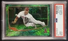 2013 Topps Mike Trout Emerald Green Sparkle #536 PSA 9 MINT Los Angeles Angels