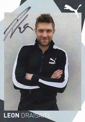 OLYMPIA 2026: Leon DRAISAITL [GER] orig. autograph AK LEGEND ICE HOCKEY 